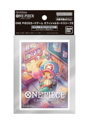 Bandai Oficjalny koszulek na karty do gry One Piece 2 Tony Tony Chopper