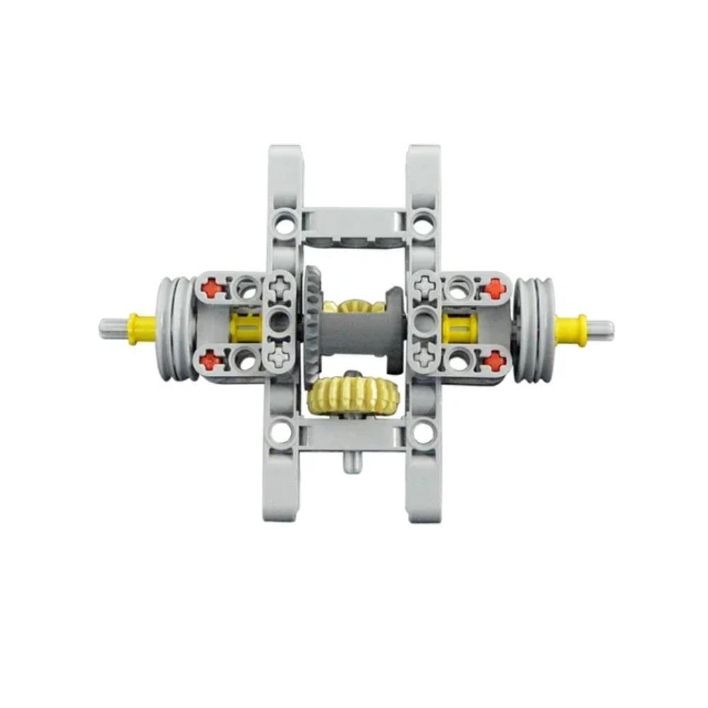 High-Tech Part Differential Gears MOC Technical Differential Building Blocks Mechanical Toys Compatible with 6573 62821 65414