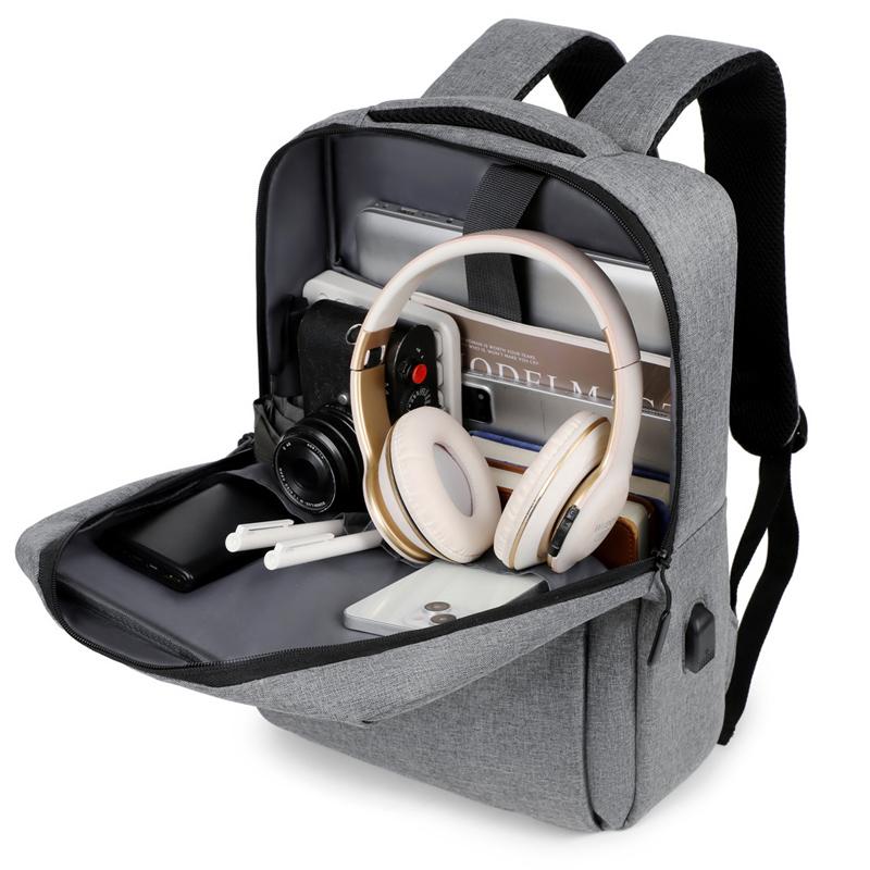 Versatile Backpack High Quality Oxford Cloth Black Grey Blue Red Business Rucksack Washable Computer Bag Unisex