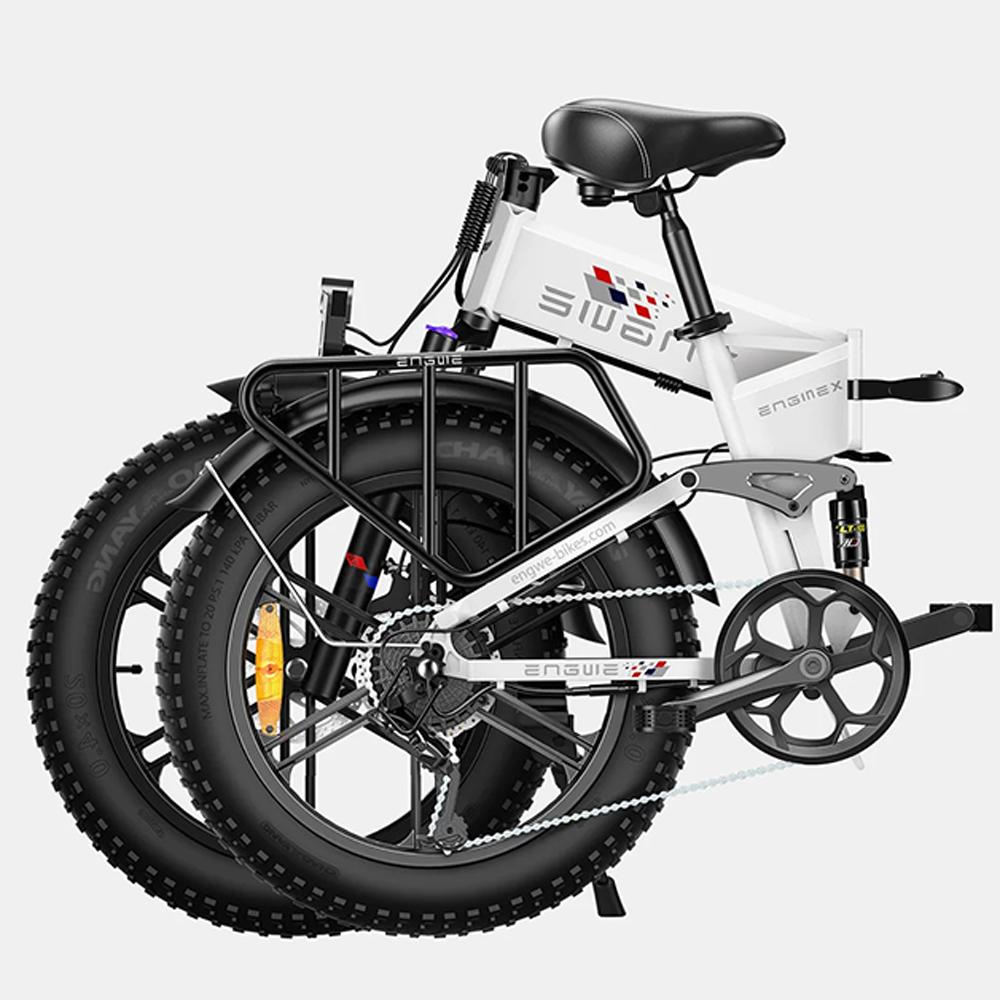 Electric Bike Foldable ENGWE 20" 250W Motor 48V 13AH Max Range120Km Load 150Kg ENGINE X