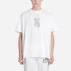 T-shirt Oversize con Frecce Gocciolanti OFF WHITE OMAA038R201850050110