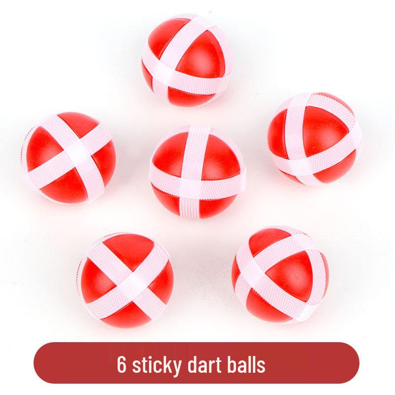 Children's Outdoor Sticky Ball Dartboard Game Set