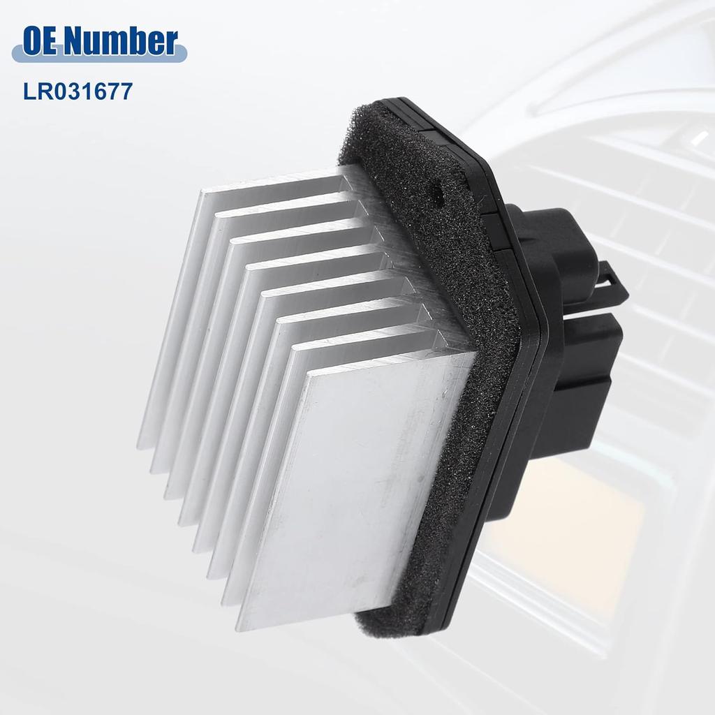 ACROPIX HVAC Blower Motor Resistor Replacement Fit for Land Rover Range Rover - Pack of 1 Silver Tone