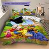 Winnie Pooh Friends Print 3Pcs Bedding Setduvet Cover With 2 Bedropillowcase Home Birthday Gift