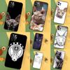 Sphinx Cat Case For iPhone 13 12 Mini 11 14 16 15 Pro Max 7 8 Plus X XR XS Max Back Cover