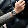 Guess Hodinky Mužské Guess Multifunkčné Quartz Hodinky - Zlatý Nerezový Remienok, Kryštálový Trendy Ciferník, Módne Hodinky pre Mužov