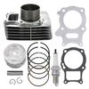Motorcycle Engine Cylinder Set with Piston Rings Gasket 68.5mm NEW Engine Cylinder For Sportrax250 TRX250 TRX250EX 2X4 2003-2008