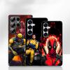 Wolverine Marvel Deadpool Case for Samsung Galaxy A07 A13 A12 A14 A23 A42 A50 A51 A52 A53 A70 A71 A72 A21S A04 Note 20 9 8 10