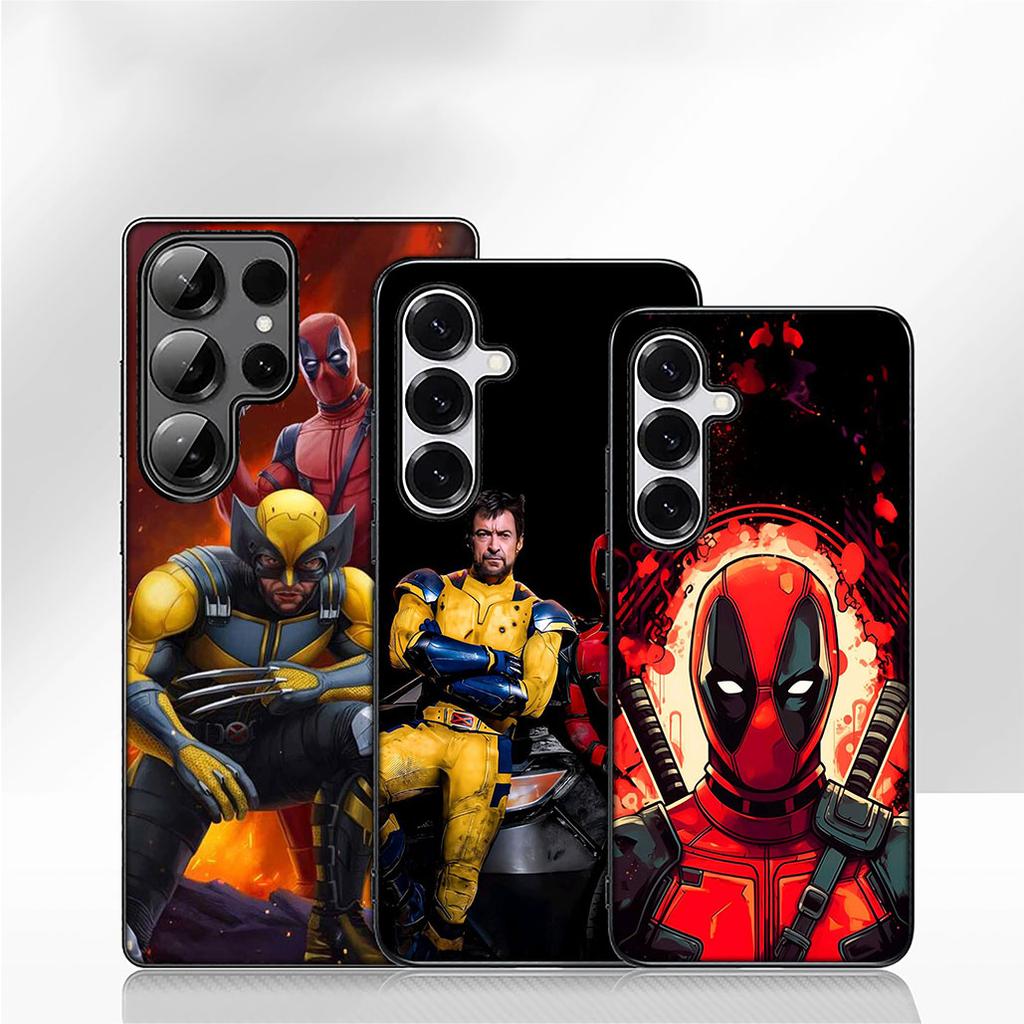 Wolverine Marvel Deadpool Case for Samsung Galaxy A07 A13 A12 A14 A23 A42 A50 A51 A52 A53 A70 A71 A72 A21S A04 Note 20 9 8 10