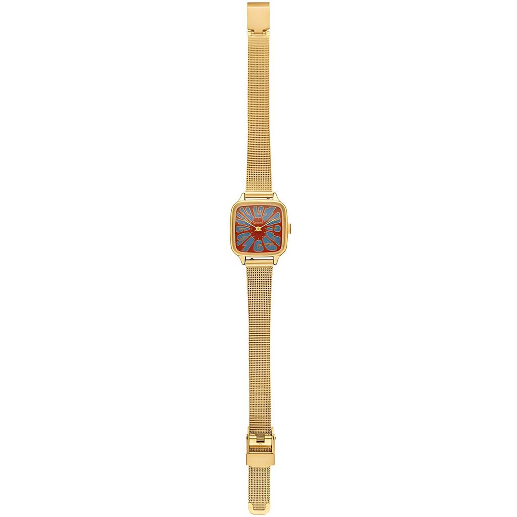Autoryzowany dystrybutor Komono Watch Kate Flower Royale Gold Maroon Blue [KOMONO] Damski KOM-W4211