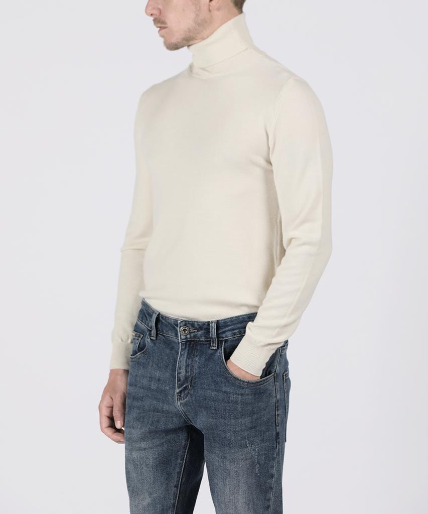 PANICALE Turtleneck Wool Sweater [3 Colors]