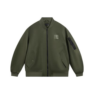 Lockere Baseballkragen Logo Letter Jacke Herren Jacke AJDV325-2