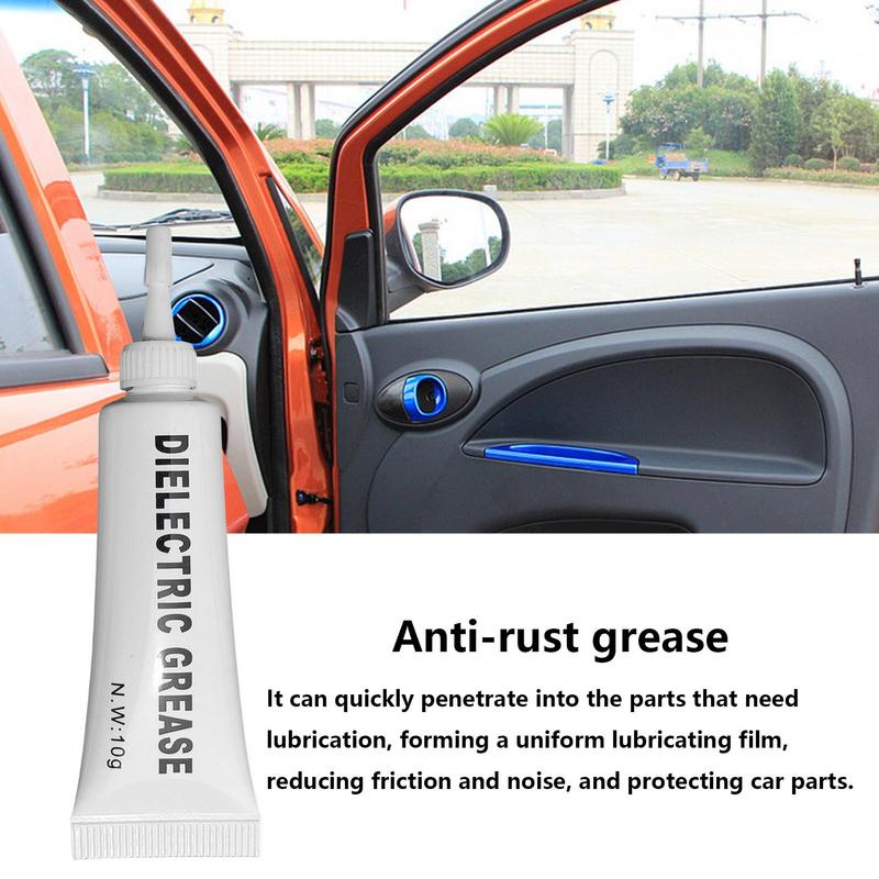 10g Dielectric Grease Silicone Paste Waterproof Marine Grease Safe 5pc Car Tools Grease Plumbers Grease Automobile Accessories