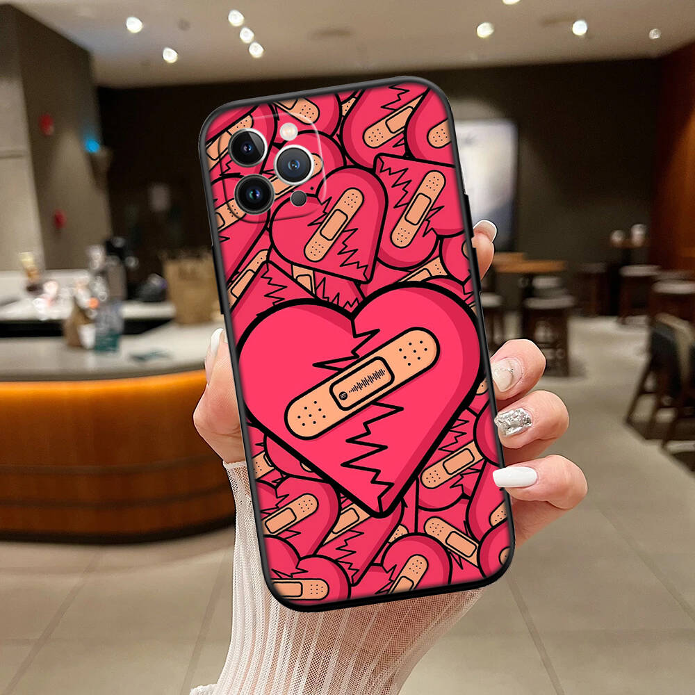 Calm Heart Neue Handyhülle für Redmi Note 8 9 10 11 11S 10C 10X 10A 10T 9A 9C 9T 9S 8T Pro Max Plus Prime