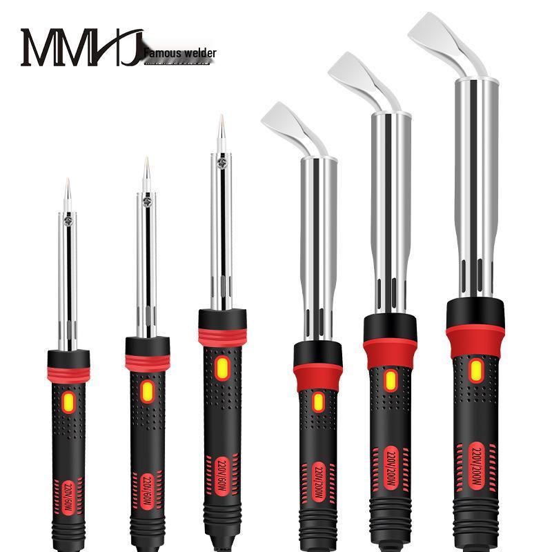 Leistungsstarkes Elektrisches Lötgerät - 80W/100W/150W/200W/300W, Bleifrei, Flachspitze, Externe Heizung.