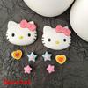 Sanrio Hello Kitty Abnehmbare Verdickte 8 Stück PVC Stern Cartoon DIY Schuhschnallen mit Schuhdekoration Anime-Figur