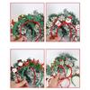 Glittering Powder Christmas Headband Festival Props Hairhoop for Family Gathering Holiday Celebration Props Headpiece