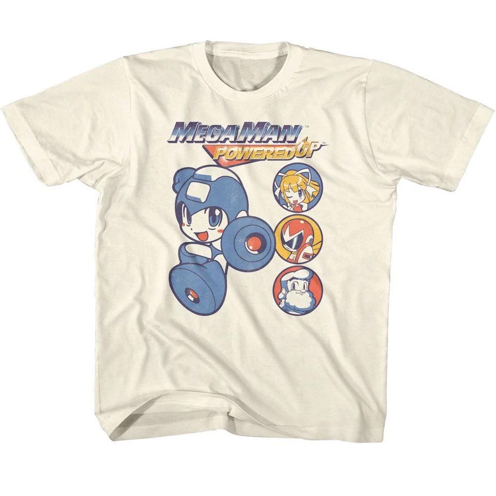 Mega Man Crew Circles Gaming Children s T-shirt 110