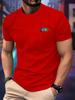 Unisexs Never Stop The Hustle TShirt Color Drip Letter Print ONeck Short Sleeve Casual Hip Hop Streetwear Graphic Tee Tops