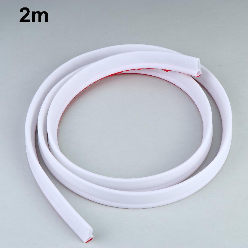 1 Stück 1/2M Badezimmer Duschwasserstopper Damm Barriere Dichtungsstreifen PVC Selbstklebend Praktisches Zubehör