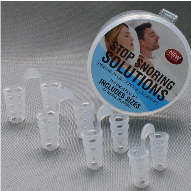 

4 ШТ. Назальный расширитель против храпа для легкого дыхания, предотвращающий храп, улучшающий здоровье дыхательных путей Medium белый