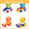 Cartoon Dinosaurier Go-Kart Trägheitsrutschauto Spielzeugauto für Jungen ABS-Material Rennwagen-Aussehen Schiebe-Funktion 11*11*8.5cm