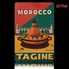 Vintage Moroccan Tagine Metal Wall Art 8x12 Inch Rustic Iron Sign For Home Porch Garden Decor