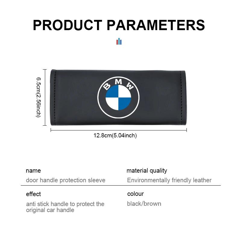 2025 Copri Maniglia Porta Auto Caldo Protezione Bracciolo Custodia in Pelle Antiscivolo Per BMW G30 G20 M3 M5 E91 E92 E93 E36 E70 X3 X4 X5 X1 E39