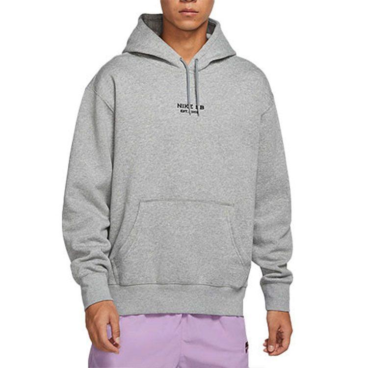 Nike Sweatshirts Men's Gray Hooded Thickened Other DA4265-063