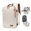 SUMOCMI Business Backpack, Large Capacity, for Men and Women, Travel Bag, Large Capacity, with Shoe Pocket, 3-Way, 180° Opening Design, Waterproof,