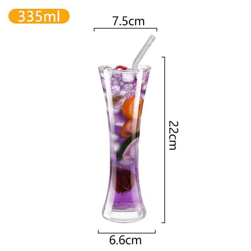 MINGHUI Creative Glass Drinking & Juice Cup
