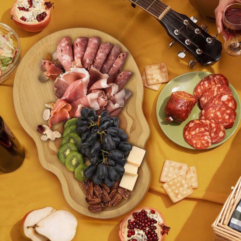 Halloween Holztablett Tablett Käse Käsebrett Weihnachtsfeier Lustiges Dekotablett