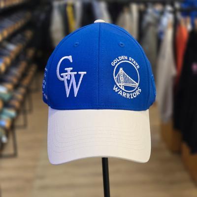 NBA Unisex GSW Two-Panel Embroidered Flexfit Point Hard Ball Cap N255AP456P (21)