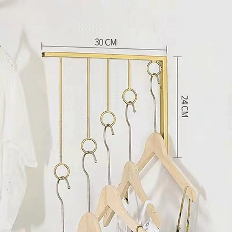 Metal Dress Hangers Stand Organizer Storage Wall Coat Racks Cheap Storage Clothes Hangers Modular Corner Shelf Furniture