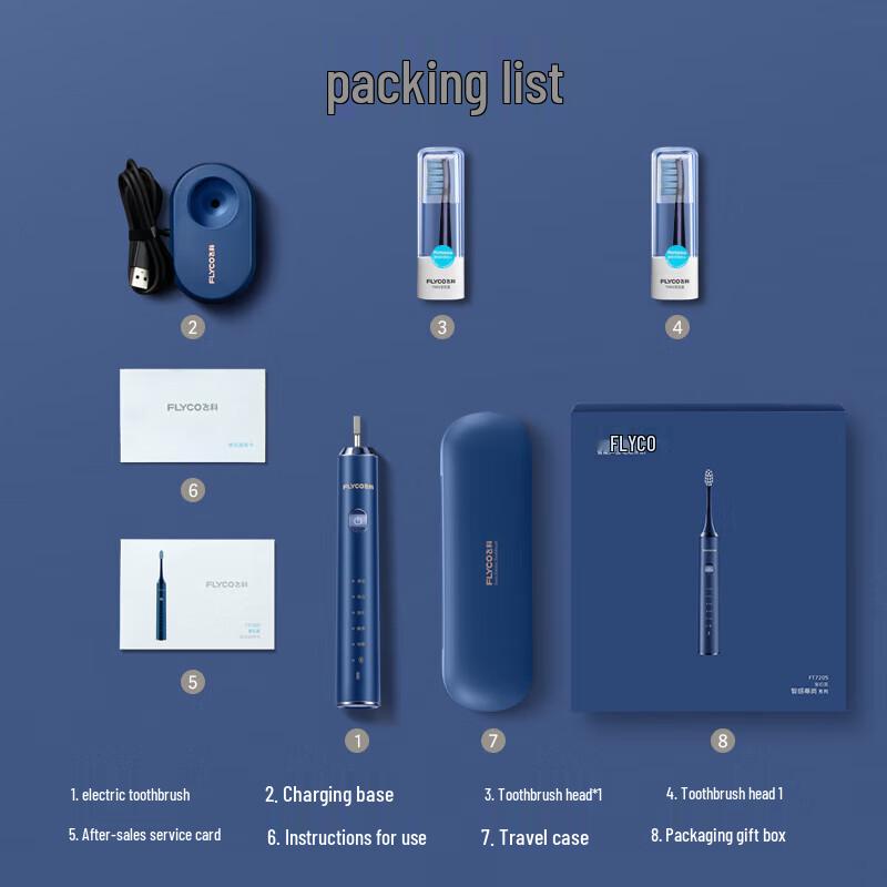 FLYCO Smart Sonic Electric Toothbrush