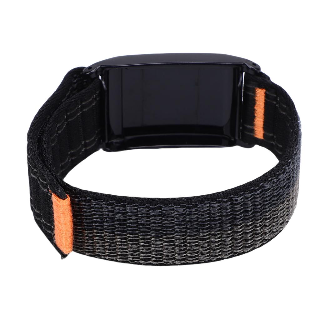 Strap Replacement for Whoop 4.0 Fitness Tracker Lightweight Breathable Adjustable Nylon Sport Band Black