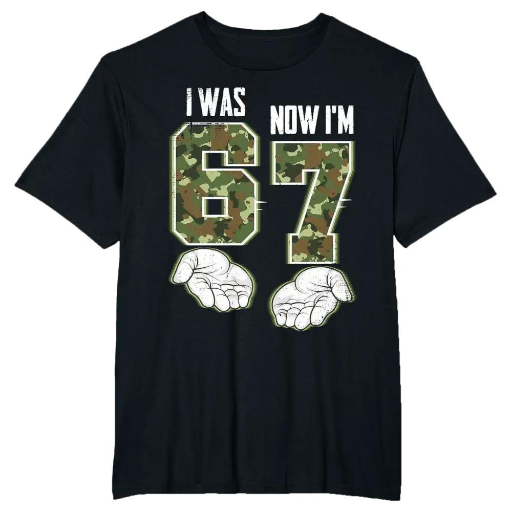 Ich war 6, jetzt bin ich 7 Geburtstag Heiß verkaufendes Bedrucktes Kinder Kurzarm Freizeit Rundhals Oberteil Sommer Polyester Stoff T-Shirt