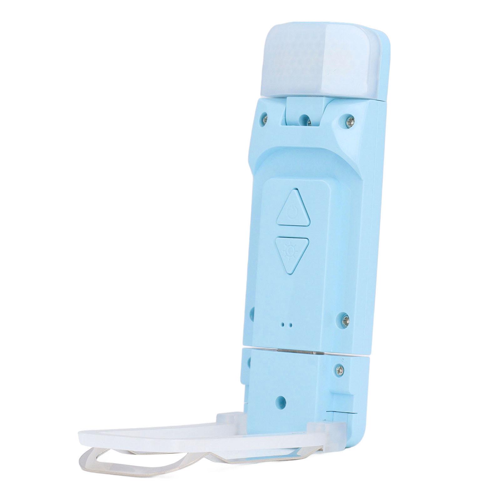 

Светодиодный светильник-клипса с USB-подзарядкой, 3 режима цвета, складная лампа для чтения, для ремонта, чтения, ювелирных изделий