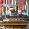 24 European Countries String Flags Mini International Bunting Banners National Country Decoration for School Sports Events Grand Opening Party