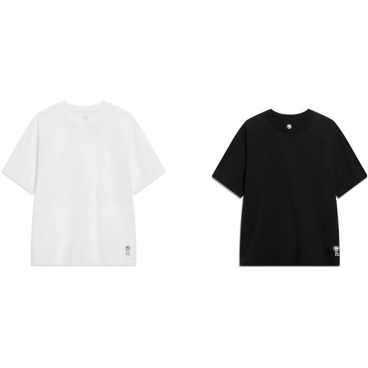 Li Ning Badfive Drop Shoulder Sleeve T Shirt Men s AHST297-1 3XL
