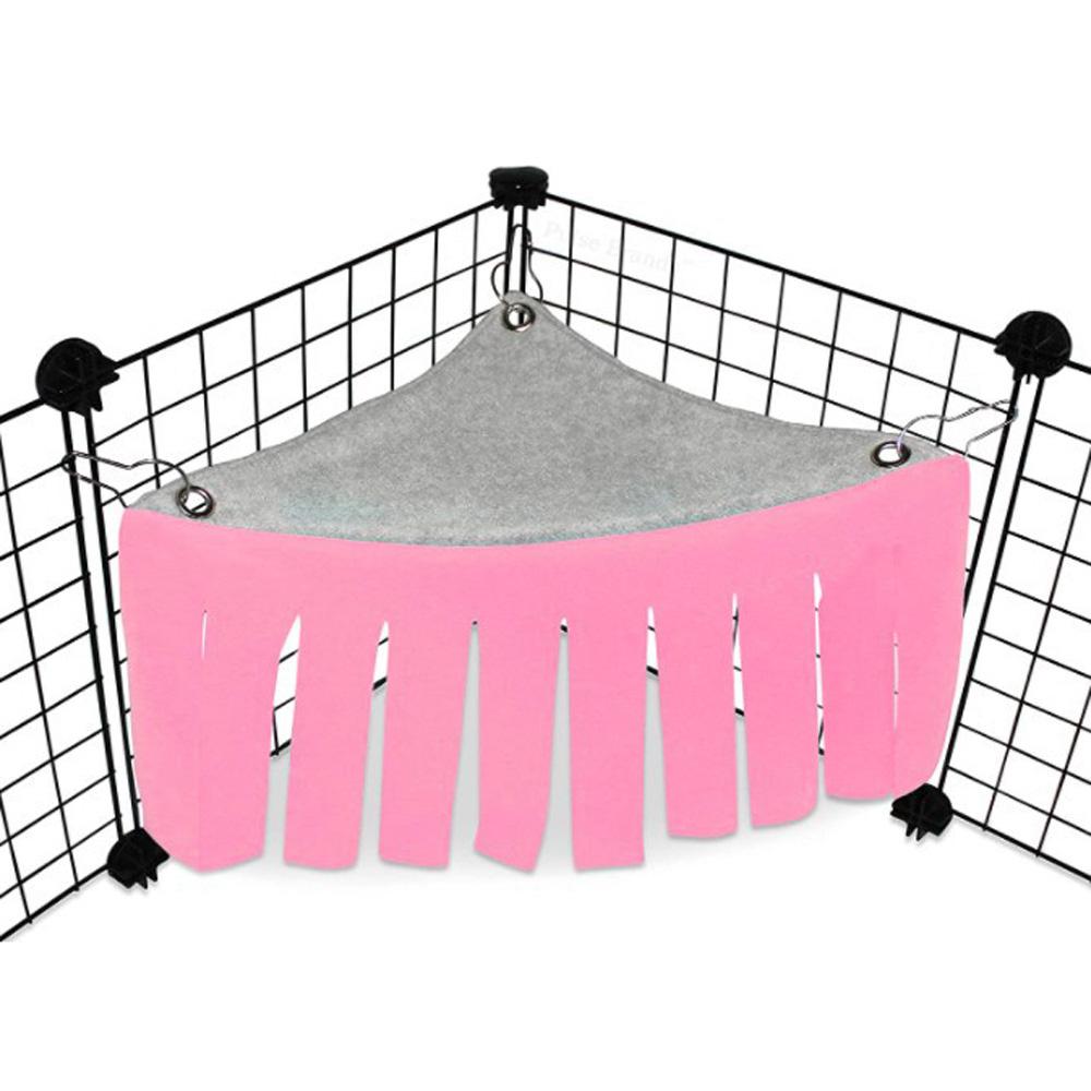 Hammock Hideaway Cloth Corner Cage Guinea Pig Hideout Rat Nest Hamster House Rabbit Hiding Tent