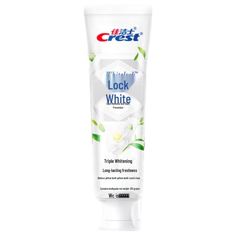 

Crest Fresh & Lasting Dual-Color Whitening Toothpaste