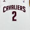 Adidas X NBA Collaboration Cleveland Cavaliers Irving Fashion Comfortable Soft Skin-Friendly Basketball Jersey Unisex Jerseys White 7818A-CVW-ANR1515