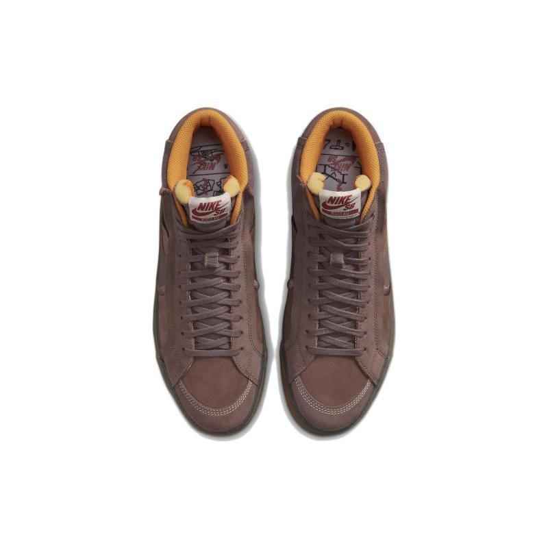 Nike Sb Zoom Blazer Mid Prm Plus Plum Eclipse Gum  Zapatillas de Skate DV5468-200