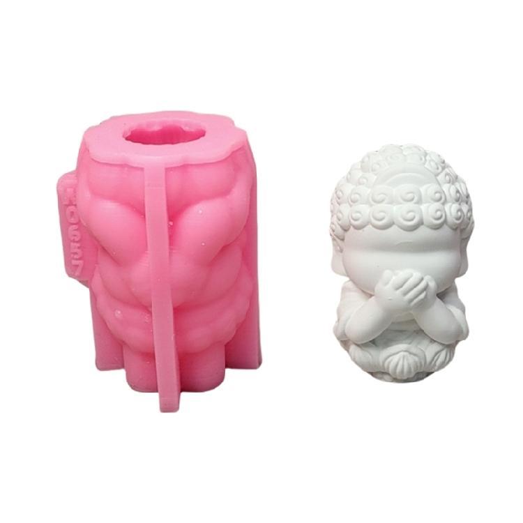Religious Statue Silicone Candle Molds for Candle Soap Chocolate Candy Fondant Making Cement Gypsum Silicone Molds