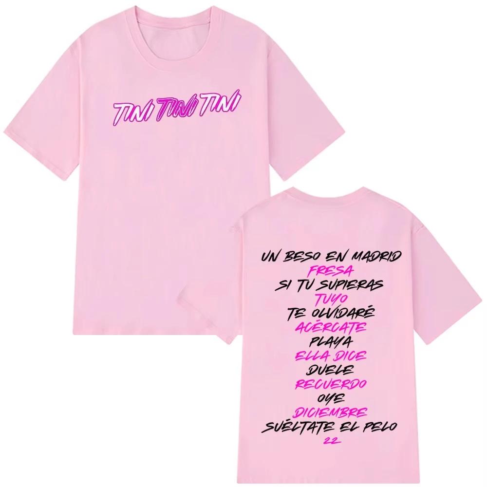 2026 Hot Sale Tini Fashion Print Tshirt Men Women Aesthetic Clothes Kawaii Tee Shirt Short Sleeves CasualTshirts Oversized Top