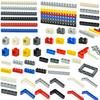 Technical Building Blocks with Hole Bulk Thick Brick Combination Studded Long Beam L-Shape Toys High-Tech Parts 87087 3701 3703
