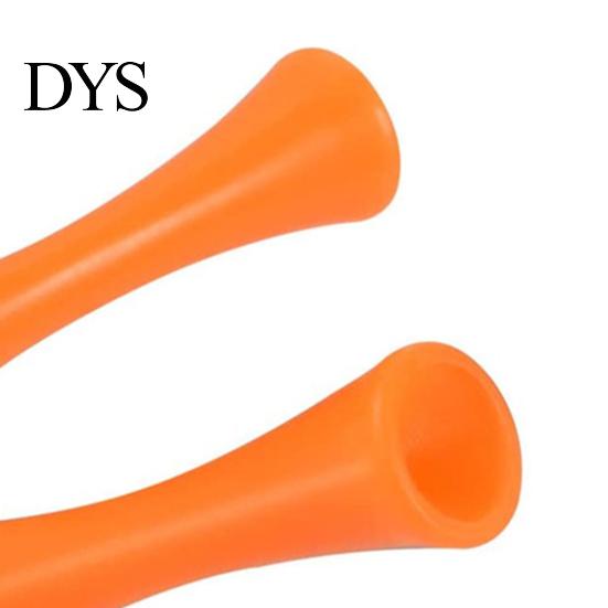 Sporting Good 100Pcs/Set Plastic Golf Tees Wear-resisting Stable Creative 70mm Tee Orange Devices for Home Club Device