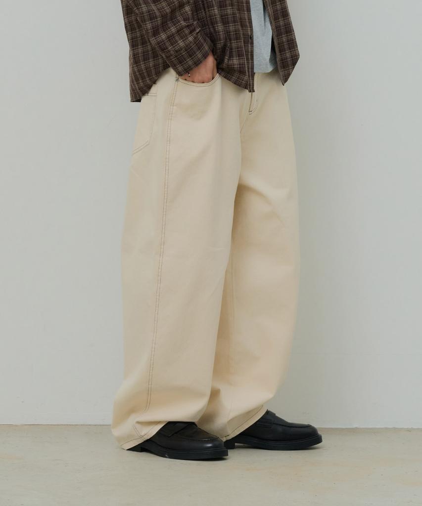 Desiledeu One-Wash Balloon Pants-Fask2202B0A