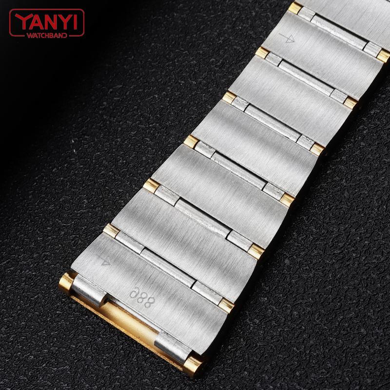 High-quality Stainless Steel Watchband for Ome-ga Watch Strap 15mm 17mm 18mm 23mm 25mm Solid Metal Watch Band Steel Bracelet